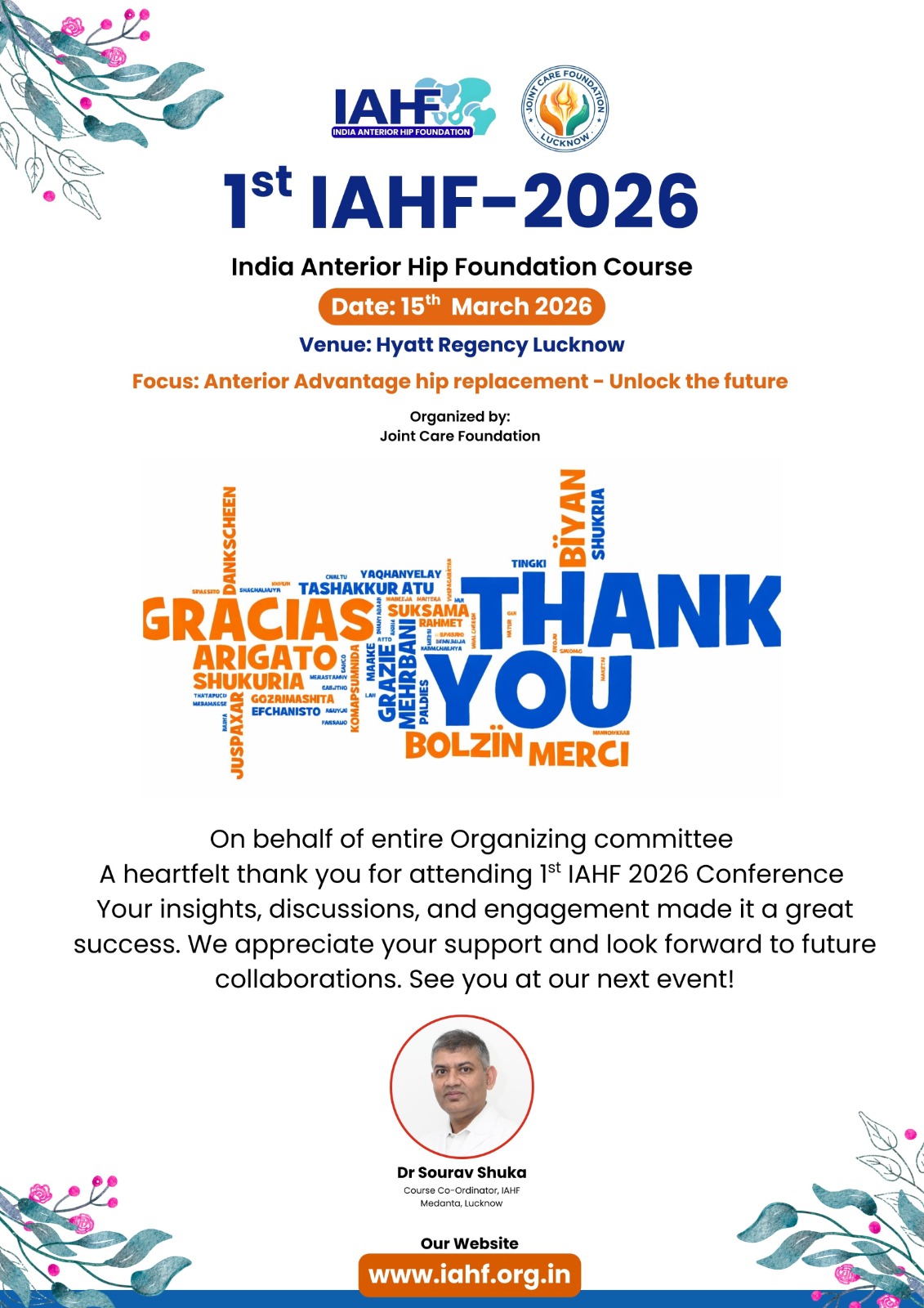 Conference Thank You